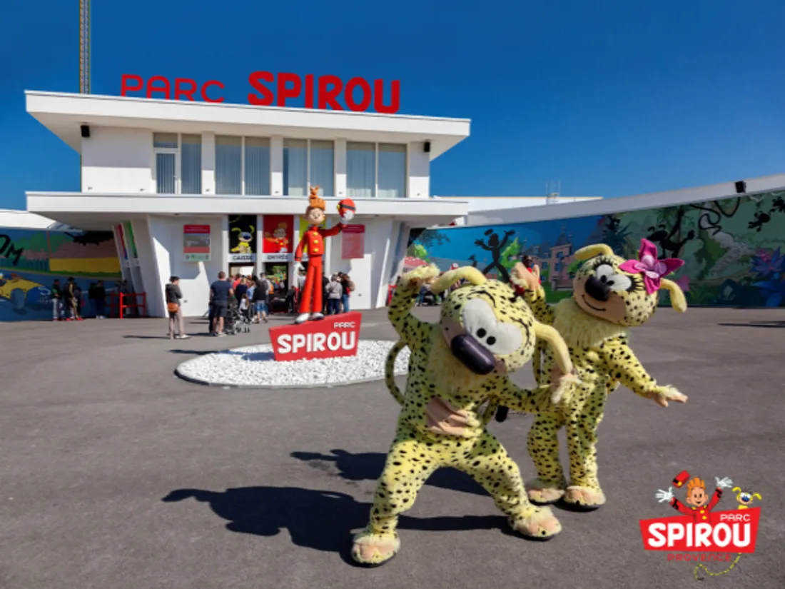 Le parc Spirou, à Monteux dans le Vaucluse.